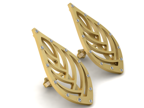 GLAMIRA LUXURY EARRING 3D PRINTABLE MODEL 3D Model