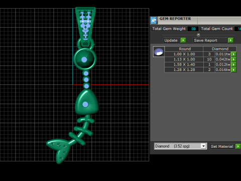 FISH SKULL PENDANT 3D PRINTABLE MODEL 3D Model