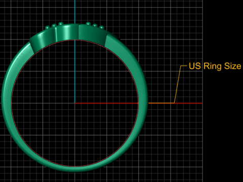 DOUBLE HEART DESIGN RING 3D PRINTABLE MODEL 3D 模型