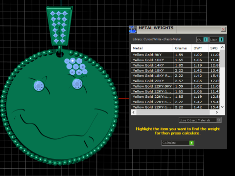 SMILEY FACE COIN PENDANT 3D PRINTABLE MODEL 3D Model
