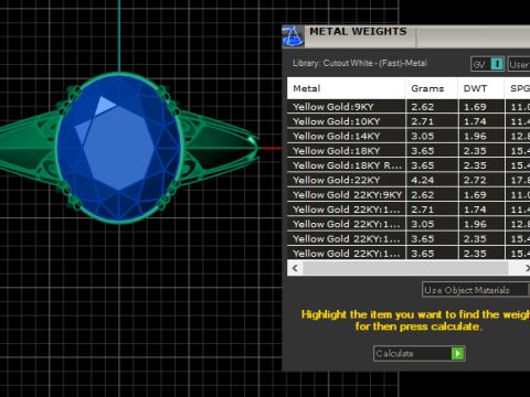 SIMPLE RUBY RING 3D PRINTABLE MODEL Modèle 3D