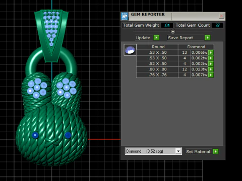 CUTE BUNNY FACE PENDANT 3D PRINTABLE MODEL 3D Model
