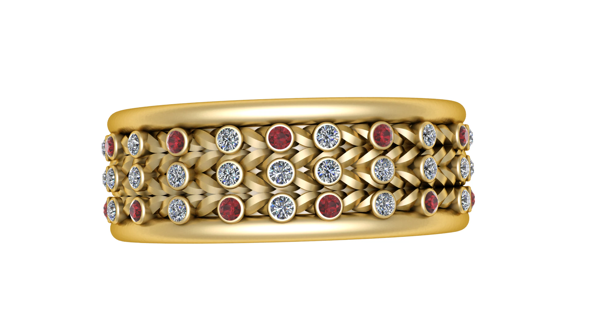 LUXURY VINTAGE RING 3D PRINTABLE MODEL 3D Model .c4d .max .obj .3ds .fbx .stl .blend 