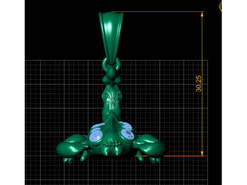 SCORPION ANIMAL PENDANT 3D PRINTABLE MODEL Model 3D