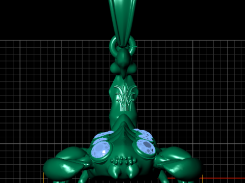 SCORPION ANIMAL PENDANT 3D PRINTABLE MODEL Model 3D
