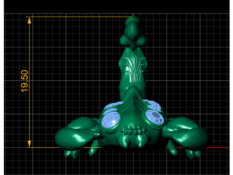 SCORPION ANIMAL PENDANT 3D PRINTABLE MODEL Model 3D