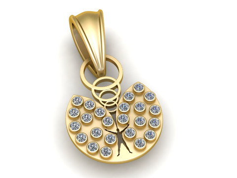 MEN DESIGN FANCY PENDANT 3D PRINTABLE MODEL 3D Model