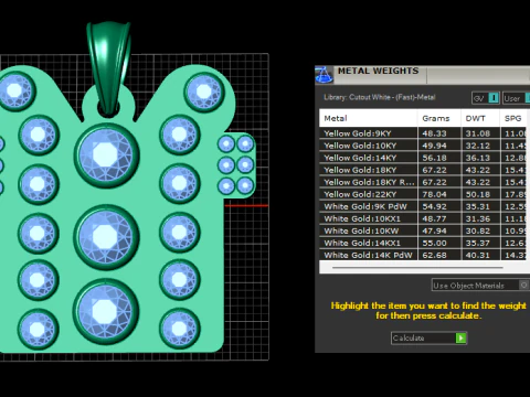 UNIQUE SHAPE PENDANT 3D PRINTABLE MODEL 3D Model