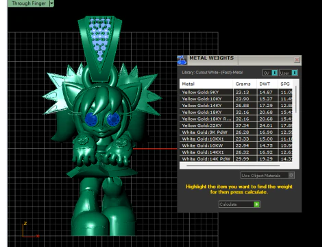 SonicPENDANT 3D PRINTABLE MODEL 3D Print Model