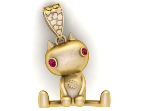 VINTAGE PENDANT 3D PRINTABLE MODEL 3D Print Model