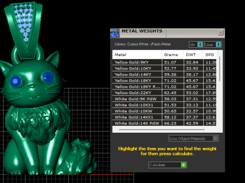 QUEEN CAT ANIMAL PENDANT 3D PRINTABLE MODEL 3D Print Model