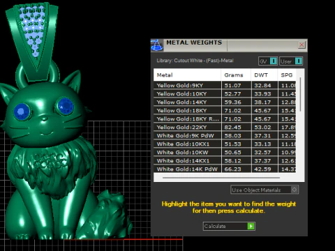 QUEEN CAT ANIMAL PENDANT 3D PRINTABLE MODEL 3D Print Model