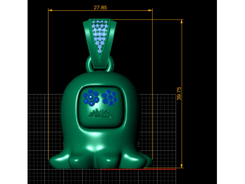 Archivo PENDANT 3D PRINTABLE MODEL 3D Print Model