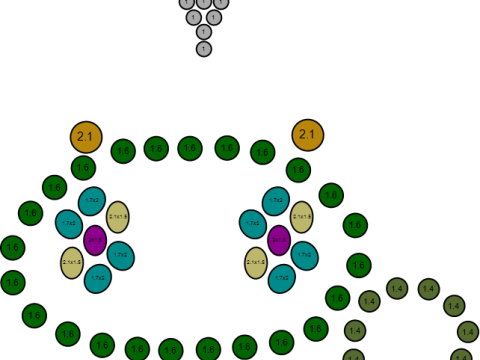 MODEL DO WYDRUKU 3D, modny wisiorek z kotem Model do druku 3D