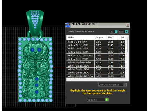 European PENDANT 3D PRINTABLE MODEL 3D Print Model