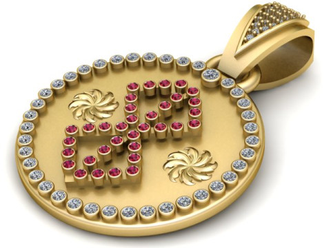 Descubra PENDANT 3D PRINTABLE MODEL 3D-Druckmodell