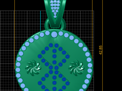 Descubra PENDANT 3D PRINTABLE MODEL 3D-Druckmodell