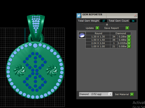 Descubra PENDANT 3D PRINTABLE MODEL 3D-Druckmodell
