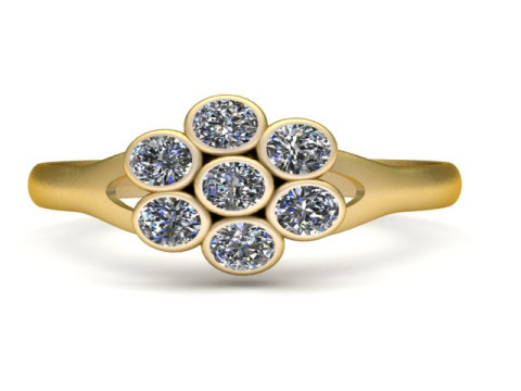 STYLISH RING PENDANT 3D PRINTABLE MODEL 3D 打印模型