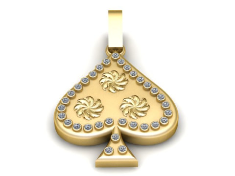 LEAF PENDANT 3D PRINTABLE MODEL 3D-Druckmodell