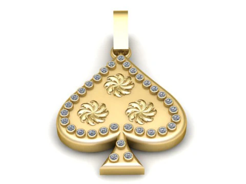 MODÈLE IMPRIMABLE 3D DE PENDENTIF FEUILLE Modèles 3D en vedette