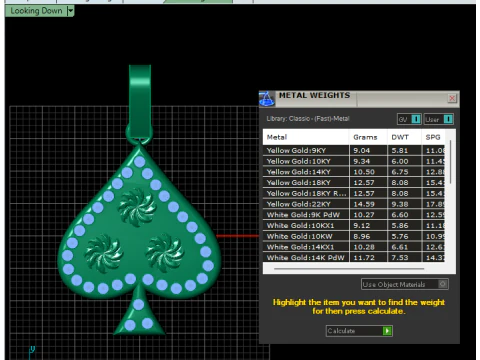 LEAF PENDANT 3D PRINTABLE MODEL 3D Print Model