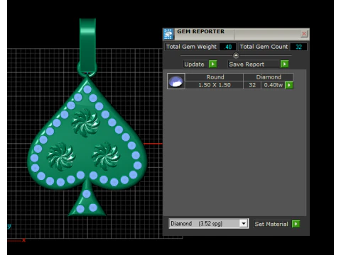 LEAF PENDANT 3D PRINTABLE MODEL 3D Print Model