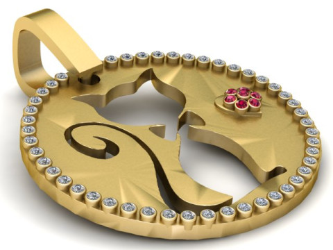 Meilleurs fichiers PENDANT 3D PRINTABLE MODEL Modelo de Impressão 3D