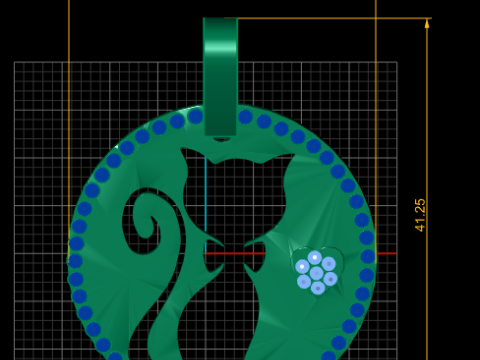 Meilleurs fichiers PENDANT 3D PRINTABLE MODEL Modelo de Impressão 3D