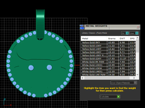 Designer PANDANT 3D PRINTABLE MODAL 3D Print Model