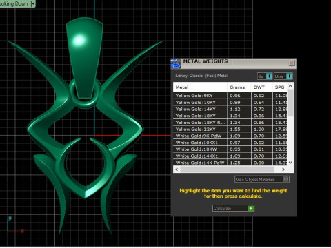 AMERICAN STYLE PENDANT 3D PRINTABLE MODEL Modèles 3D en vedette