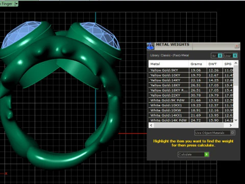 MOONEYE ringPENDANT 3D PRINTABLE MODEL 3D Print Model