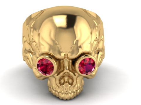 STYLISH GOLD RING PANDANT 3D PRINTABLE MODAL Modello di stampa 3D