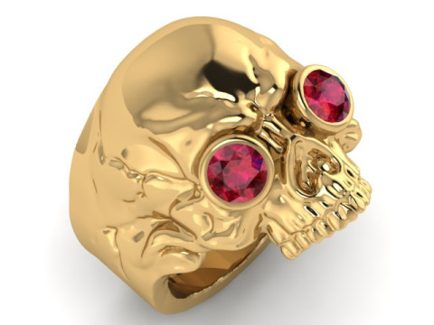 STYLISH GOLD RING PANDANT 3D PRINTABLE MODAL Model do druku 3D