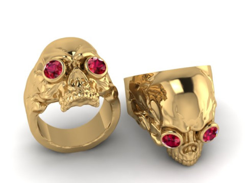 STYLISH GOLD RING PANDANT 3D PRINTABLE MODAL Model do druku 3D