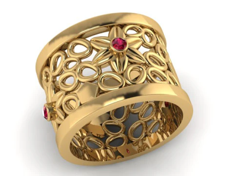 GOUDEN RING HANGER 3D AFDRUKBAAR MODEL 3D printmodel