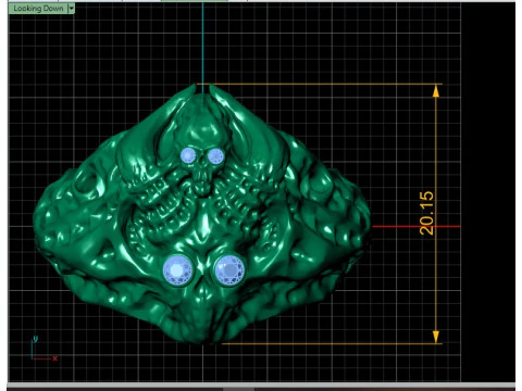 Lion ring PANDANT 3D PRINTABLE MODAL 3D Print Model