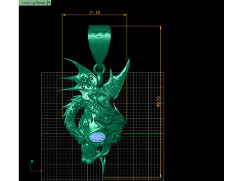 STYLISH FISH PANDANT 3D PRINTABLE MODAL 3D प्रिंट मॉडल