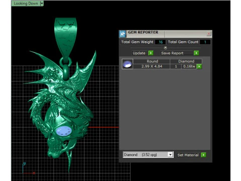 STYLISH FISH PANDANT 3D PRINTABLE MODAL 3D Print Model