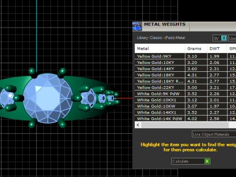 STYLISH RING PANDANT 3D PRINTABLE MODAL Modello di stampa 3D