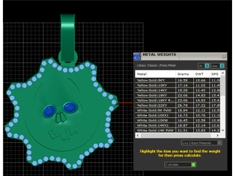 The Skull PANDANT 3D PRINTABLE MODAL 3D Print Model