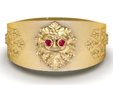 Тривимірна модель підвіски з каблучкою з черепом для друку 3D Принт Модель