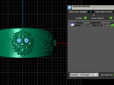 Skull ring pandant 3d printable model 3D Print Model