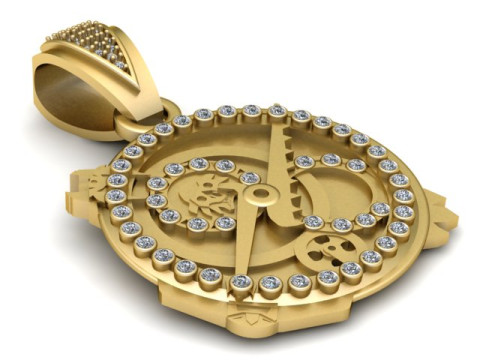 San Judas PANDANT 3D PRINTABLE MODAL 3D-Druckmodell