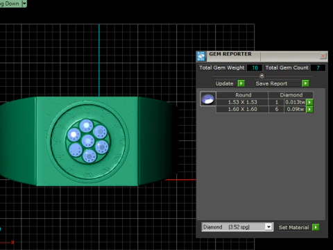 Oriental Design Ring PANDANT 3D PRINTABLE MODAL 3D Print Model