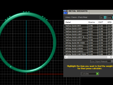 Stainless Steel ring PANDANT 3D PRINTABLE MODAL 3D Print Model