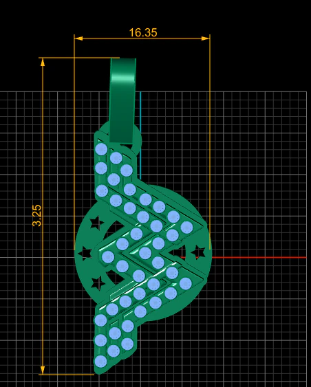 Cute word PANDANT 3D PRINTABLE MODAL 3D Print Model .c4d .max .obj .3ds .fbx .stl .blend