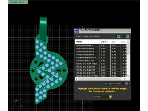 Cute word PANDANT 3D PRINTABLE MODAL 3D 프린트 모델