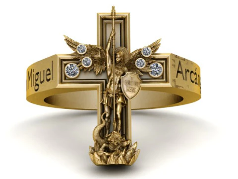 Yanan halka KOLYE 3D YAZDIRILABİLİR MODEL 3D Baskı Modeli