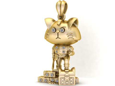 Naughty PANDANT 3D PRINTABLE MODAL 3D Baskı Modeli